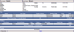 User Reports - Detail